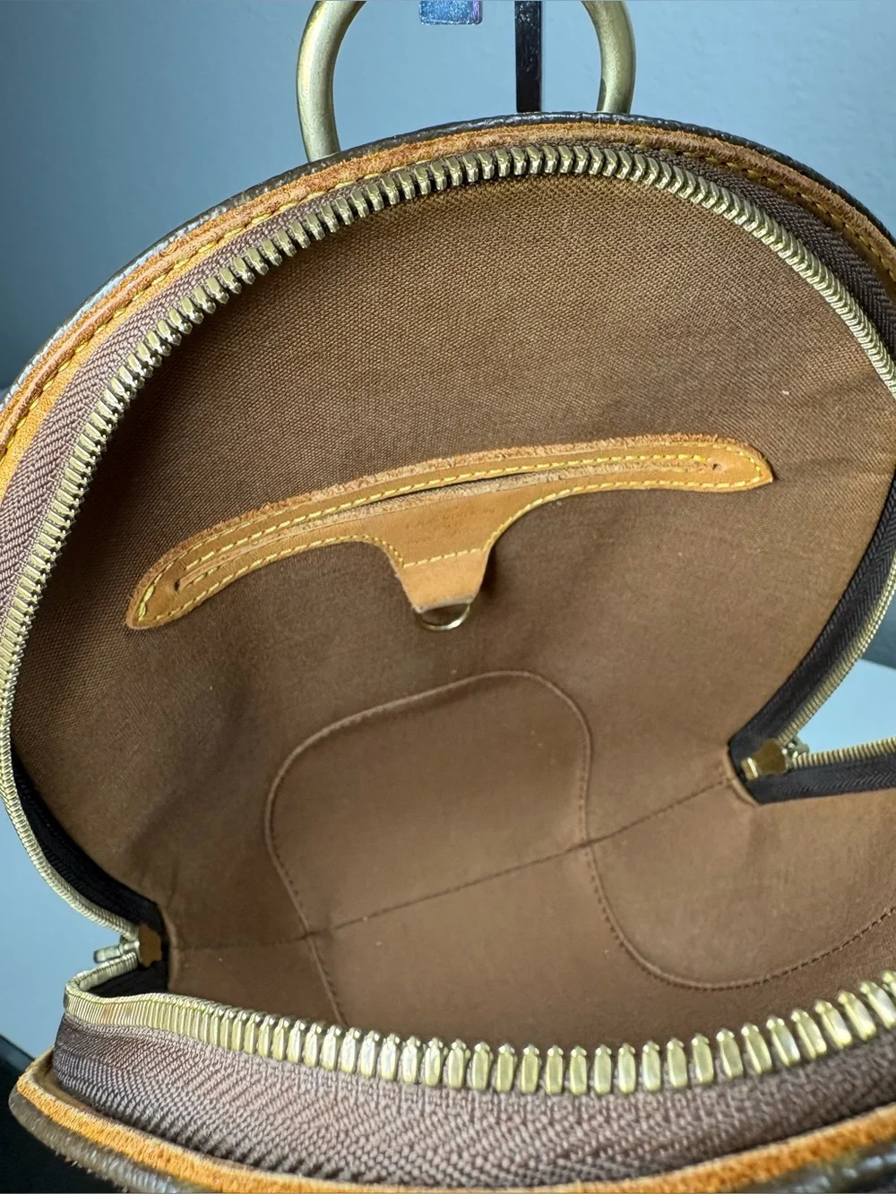 LOUIS VUITTON Vintage Monogram Ellipse Sac a Dos Backpack W/Lock & Dust bag